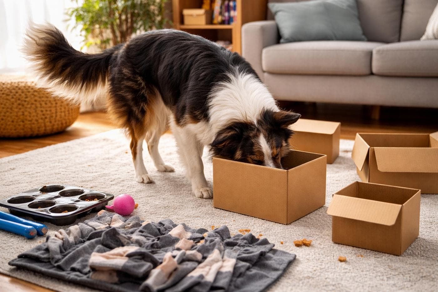 Indoor Scent Games for Dogs: Easy Nose Work Ideas for Rainy Days