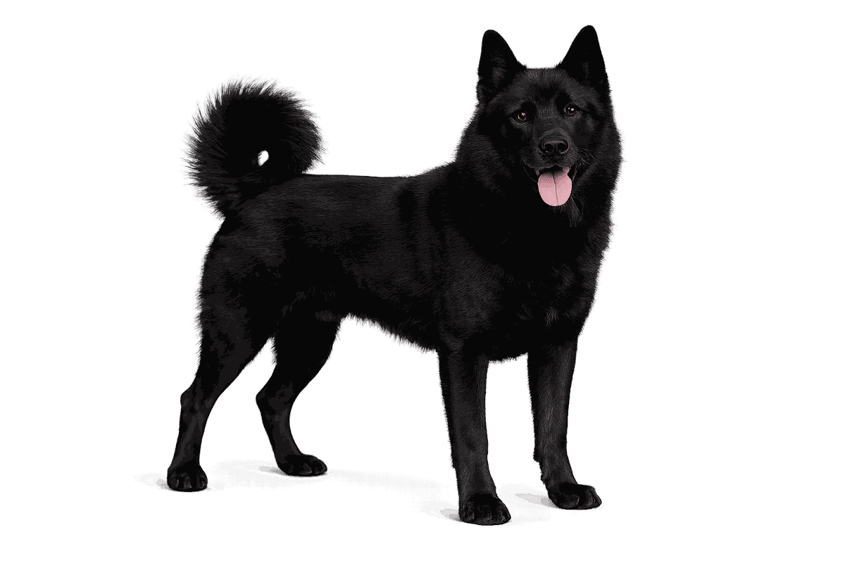 Black Norwegian Elkhound